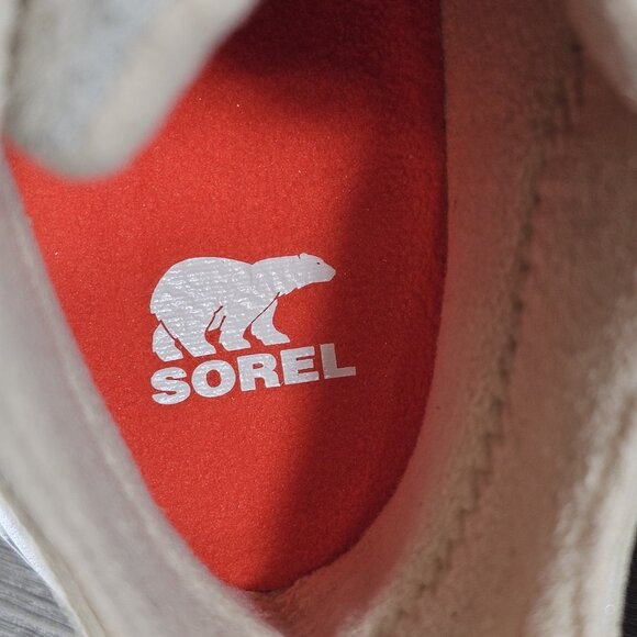 Sorel Kinetic Breakthru Caribou Waterproof Boots Nova Sand Stone - Women's Sz 11 - Picture 13 of 16